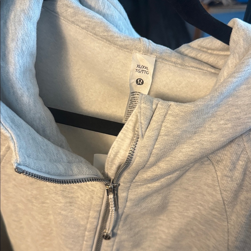 Lululemon Oversized Scuba Full zip Retails $148